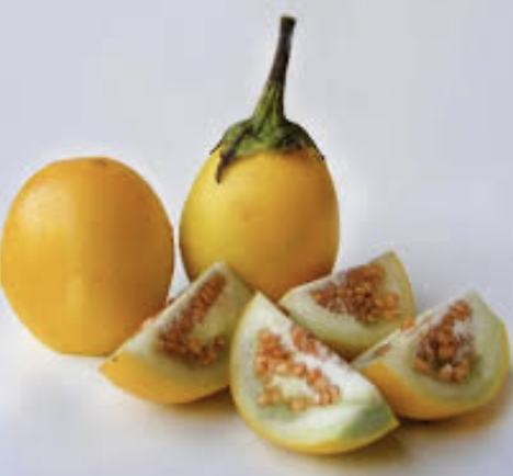Fresh Thai Yellow Eggplant